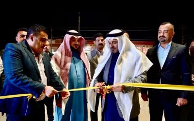 محافظ صلاح الدين يفتتح شارع الدفاع المدني في القادسية ومتنزه شارع الأربعين في تكريت