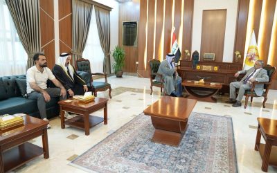 محافظ صلاح الدين يستقبل وفداً عشائرياً من منطقة البوعجيل