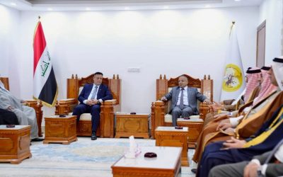 محافظ صلاح الدين يستقبل وفدًا كبيراً من وجهاء قضاء بلد ويؤكد أن العشائر صمام أمان المحافظة