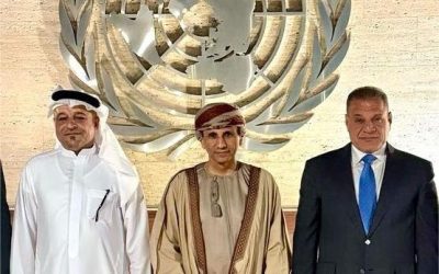 محافظ صلاح الدين يلتقي المبعوث الأممي الخاص برفقة الدكتور أحمد أبو مازن لمتابعة ملفات النازحين والتنمية