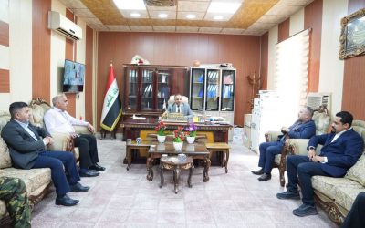 محافظ صلاح الدين يتفقد مديرية التسجيل العقاري ويوجّه بتوسعة المبنى وتحسين نظام الأرشفة