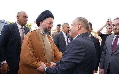 محافظ صلاح الدين يستقبل سماحة السيد عمار الحكيم في ديوان المحافظة
