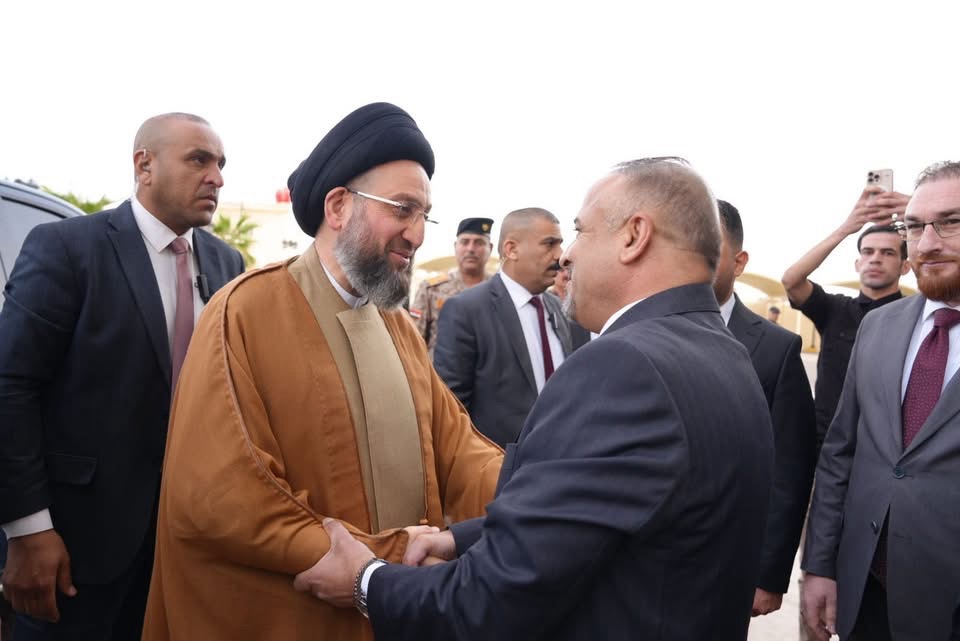 محافظ صلاح الدين يستقبل سماحة السيد عمار الحكيم في ديوان المحافظة