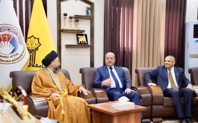 محافظ صلاح الدين والسيد عمار الحكيم في زيارة إلى جامعة تكريت: إشادة بالمكانة الأكاديمية وتأكيد على دورها الوطني