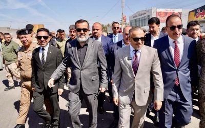محافظ صلاح الدين يفتتح مجسر الطوز الرابط بين ممرّي طريق بغداد – كركوك
