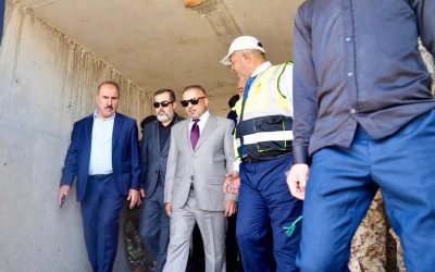 محافظ صلاح الدين يتفقد أعمال الشارع الحولي في الطوز ويوجّه بإنشاء مجسر جديد على حوض النهر