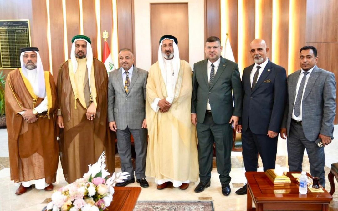 محافظ صلاح الدين يستقبل وفداً عشائرياً ويُوجّه بتلبية عدد من المطالب الخدمية