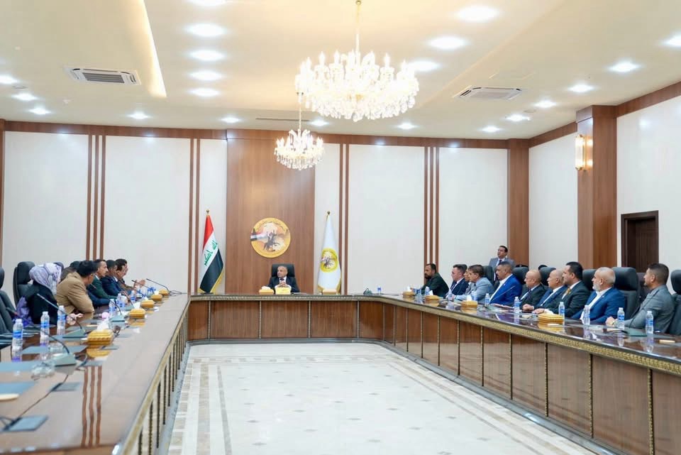 محافظ صلاح الدين يترأس اجتماعاً موسعاً مع نقابة المعلمين ورؤساء القطاعات التربوية