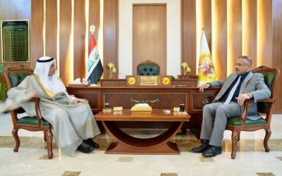 محافظ صلاح الدين يستقبل النائب شعلان الكريم ويبحث معالجة التقاطعات الإدارية وتعزيز الواقع الخدمي في ناحيتي المعتصم ودجلة