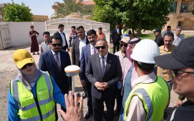 محافظ صلاح الدين يُطلق أعمال تأهيل طريق العلم – تكريت الحيوي ويؤكد استمرار العمل دون توقف