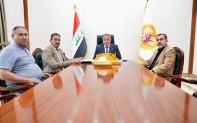 محافظ صلاح الدين يؤكد تشديد الرقابة على البطاقة التموينية والأسواق المحلية