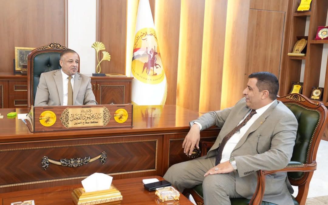 محافظ صلاح الدين يستقبل مدير عام التربية ويؤكد استمرار دعم قطاع التعليم واستئناف المشاريع المتوقفة