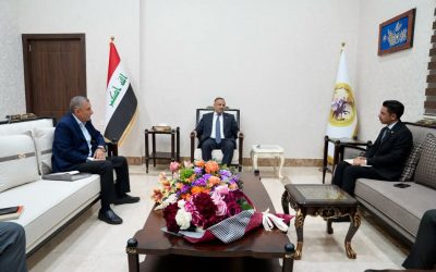 محافظ صلاح الدين يبحث واقع الخدمات في قضاء آمرلي ويوجّه بمعالجات عاجلة لشبكة المياه
