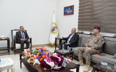 محافظ صلاح الدين يبحث مع وفد رفيع من وزارة الدفاع دعم الاستقرار وتعزيز الضربات الاستباقية