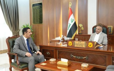محافظ صلاح الدين يستقبل النائب السابق عبد الرحمن اللويزي
