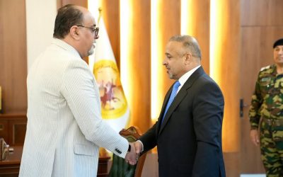 محافظ صلاح الدين يبحث مع رئيس اللجنة القانونية جهود تنفيذ قانون سامراء عاصمة الحضارة الإسلامية
