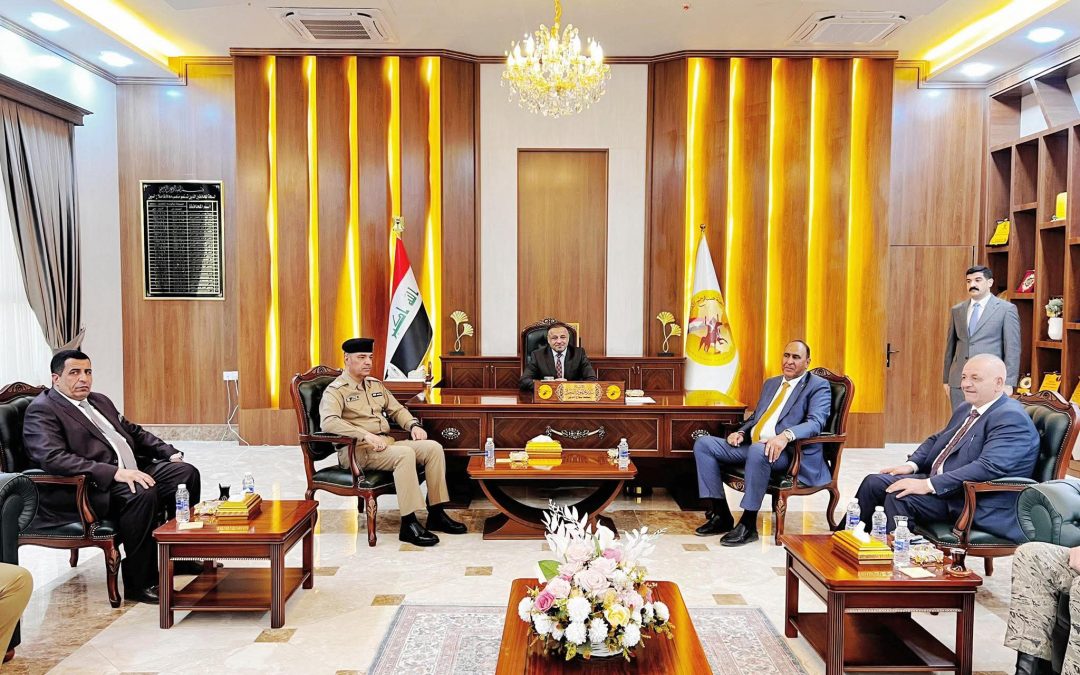 محافظ صلاح الدين يستقبل مستشار رئيس الوزراء ويبحث مستجدات الواقع الخدمي وملف الامتحانات الوزارية