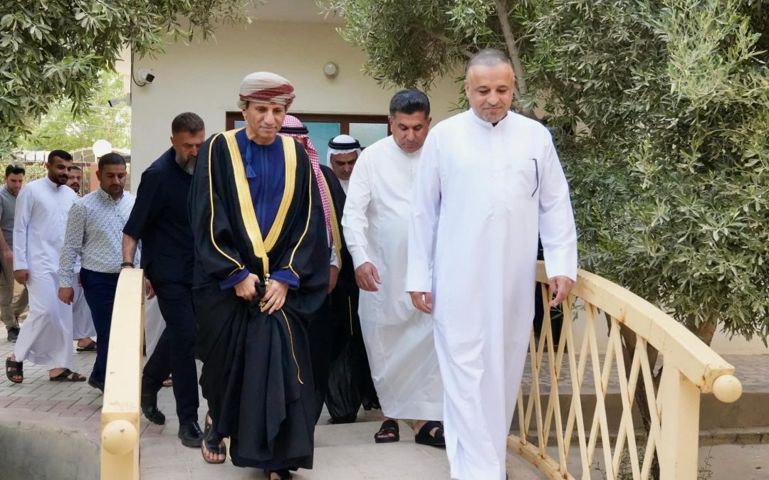 محافظ صلاح الدين يستقبل المبعوث الأممي في قضاء العلم