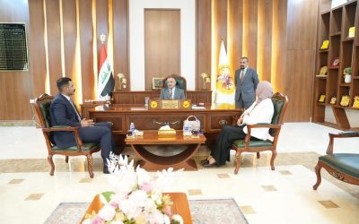محافظ صلاح الدين يستقبل مدير الأمن الوطني ويبحث تعزيز الاستقرار ومراقبة الأسواق