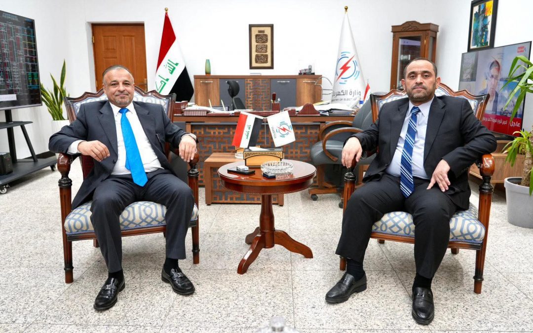 محافظ صلاح الدين يلتقي وزير الكهرباء ويبحثان سبل تعزيز استقرار الطاقة في المحافظة