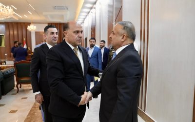 محافظ صلاح الدين يستقبل المالكي ويبحث تعزيز دعم الكوادر الصحية في المحافظة