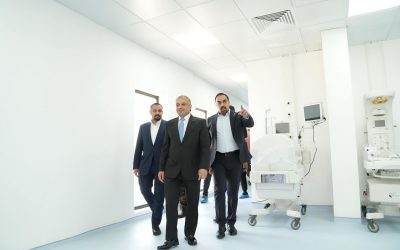 رئيس الوزراء يفتتح مراكز عناية مركّزة للخدّج في المحافظات عبر دائرة تلفزيونية مغلقة ومحافظ صلاح الدين يفتتح مركز العناية الخدج في مستشفى تكريت التعليمي
