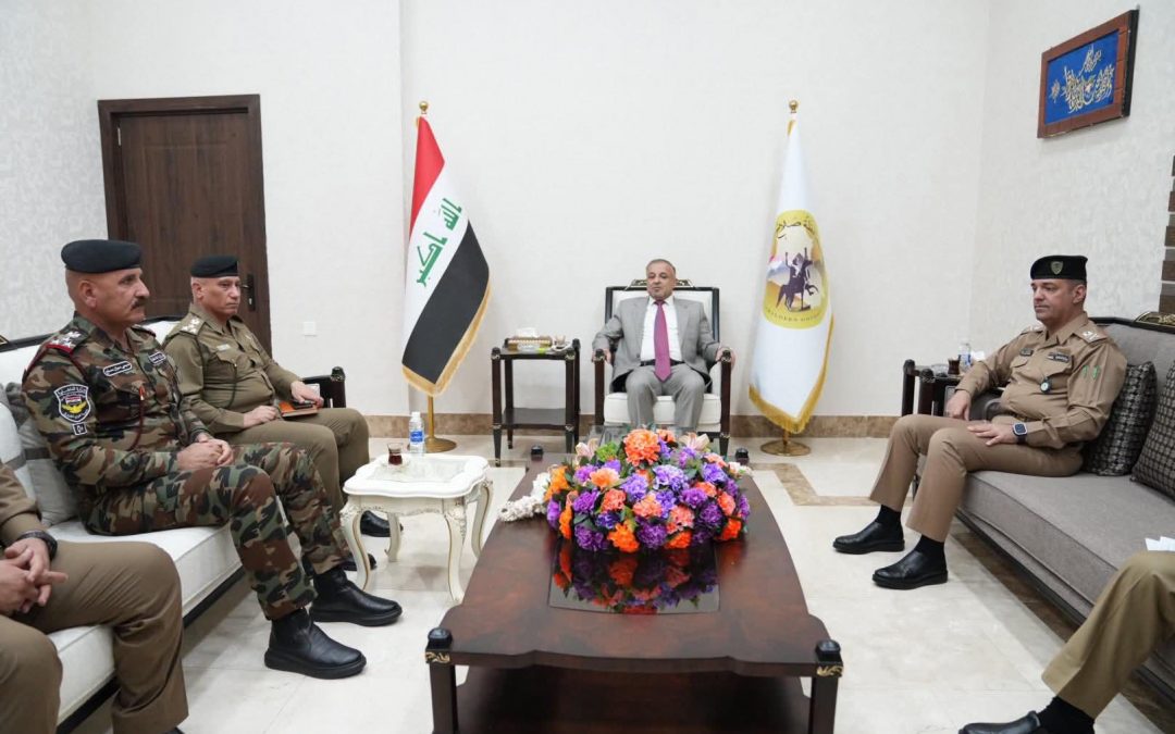 محافظ صلاح الدين يستقبل قائمقام آمرلي ويوجّه بتسريع ربط خط الطوارئ لمشروع ماء جرداغلي