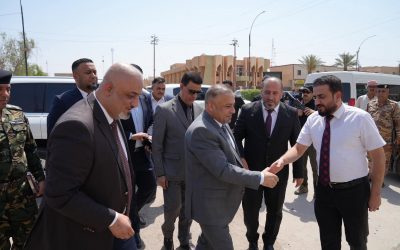 محافظ صلاح الدين يتفقّد المصرف الزراعي التعاوني ويؤكد دعمه لخطط التطوير وإعادة التأهيل