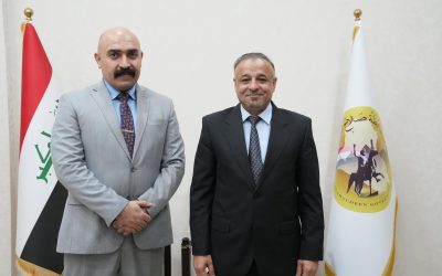 محافظ صلاح الدين يستقبل مدير مخابرات المحافظة ويبحث معه مستجدات الوضع الأمني في المحافظة