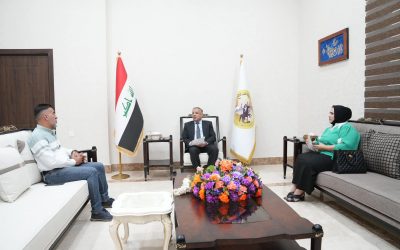 محافظ صلاح الدين يؤكّد أهمية دعم عمل الضريبة ويوجّه باستئناف مشروع المبنى الجديد