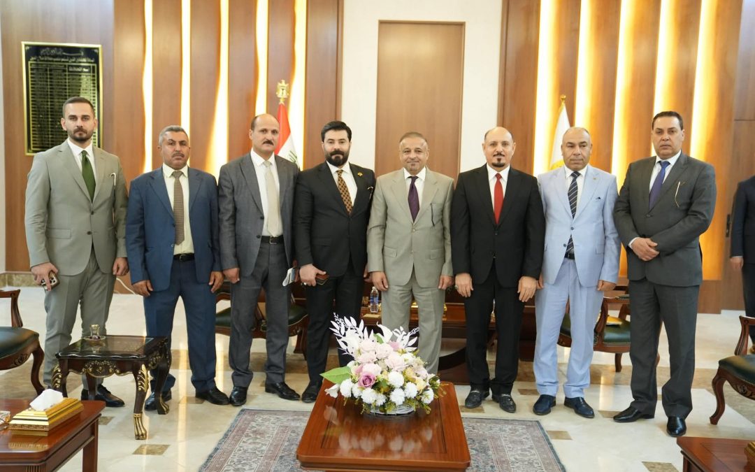 محافظ صلاح الدين يستقبل وفد هيئة انتداب المحامين ويوجّه بتخصيص أرض لبناء مقر الهيئة