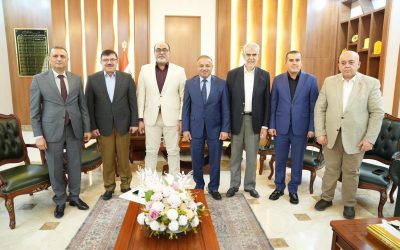 محافظ صلاح الدين يستقبل مع النائب الدراجي ومجلس المحافظة لمناقشة الملفات الخدمية