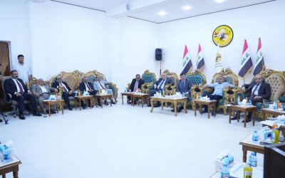 محافظ صلاح الدين يشارك في الجلسة الاعتيادية التاسعة لمجلس المحافظة في الشرقاط