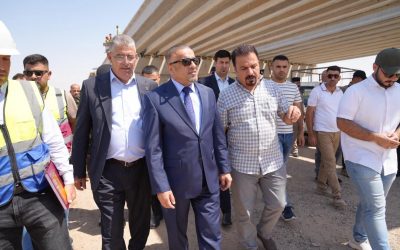 محافظ صلاح الدين يتابع مراحل إنجاز مجسّر مكيشفية ويوجّه بالإسراع في إكمال الأعمال