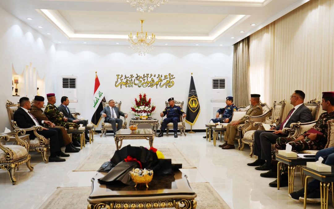 محافظ صلاح الدين يزور قيادة منطقة سامراء لمتابعة الخطة الامنية والخدمية لزيارة استشهاد الإمام الحسن العسكري (ع)