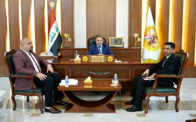 محافظ صلاح الدين يستقبل مدراء الوحدات الإدارية ويوجه بتسريع اجراءات ازالة التجاوزات وتنفيذ قرارات مجلس الوزراء