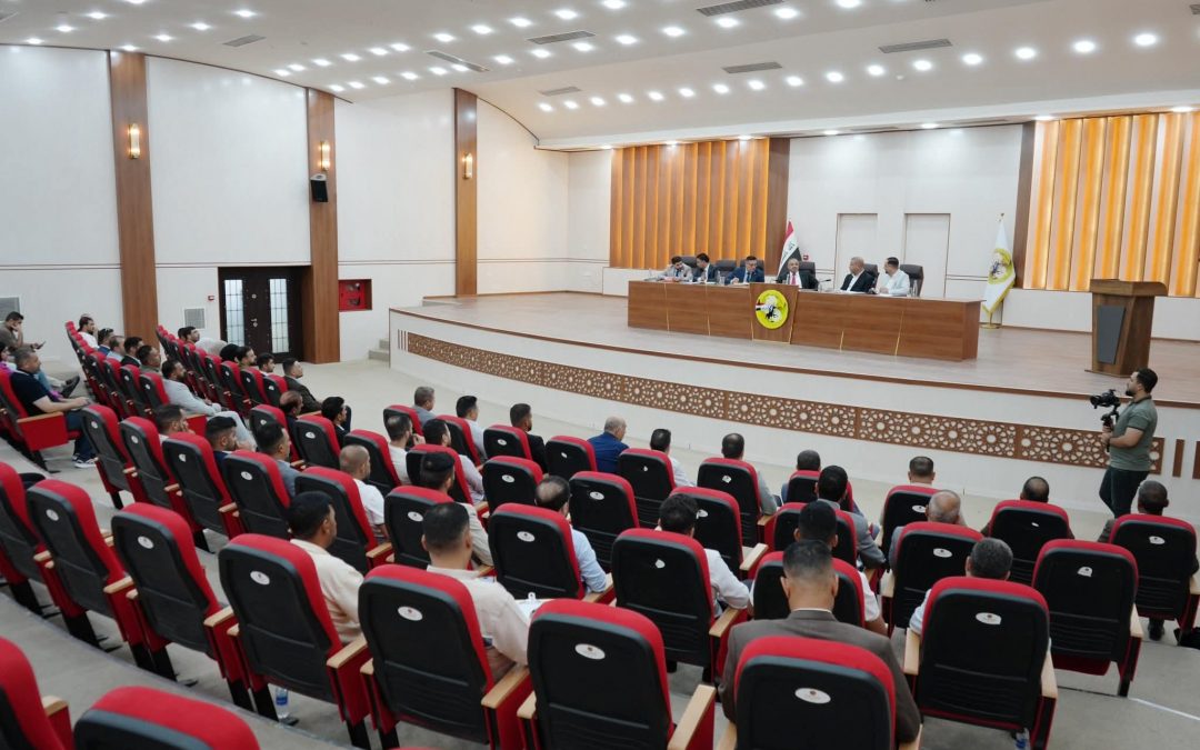 محافظ صلاح الدين يترأس اجتماعا” فنياً لمهندسي المشاريع ويوجه بمراجعة الاداء واستحداث شعبة للتصاميم العمرانية