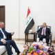محافظ صلاح الدين يستقبل عضو مجلس محافظة صلاح الدين السيد زهير الزهوان لمتابعة ايقاف تمويل المشاريع الخدمية