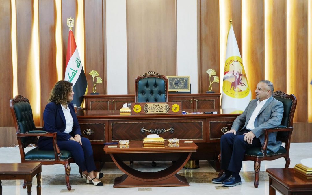 محافظ صلاح الدين يستقبل ممثل منظمة الصحة العالمية لتعزيز التعاون الصحي