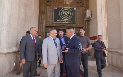 محافظ صلاح الدين يزور مديرية استخبارات ومكافحة ارهاب صلاح الدين ويشيد بجهودها في مكافحة الإرهاب