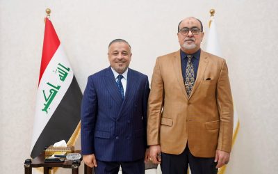 محافظ صلاح الدين يبحث مع رئيس اللجنة القانونية لمجلس المحافظة مشاريع سامراء ضمن قانون سامراء عاصمة العراق للحضارة الإسلامية
