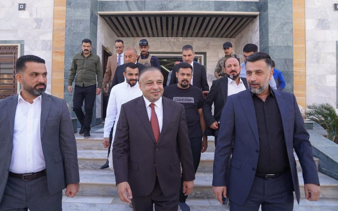 محافظ صلاح الدين يزور هيأة توزيع المنطقة الغربية ويعلن عن الية جديدة لتسهيل اجراءات تطبيق البطاقة الوقودية