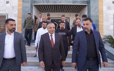 محافظ صلاح الدين يزور هيأة توزيع المنطقة الغربية ويعلن عن الية جديدة لتسهيل اجراءات تطبيق البطاقة الوقودية