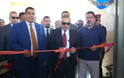 محافظ صلاح الدين يفتتح متوسطة الحكمة للبنات بسعة6 صفوف لتعزيز البنية التحتية وانهاء ظاهرة الدوام المزودج