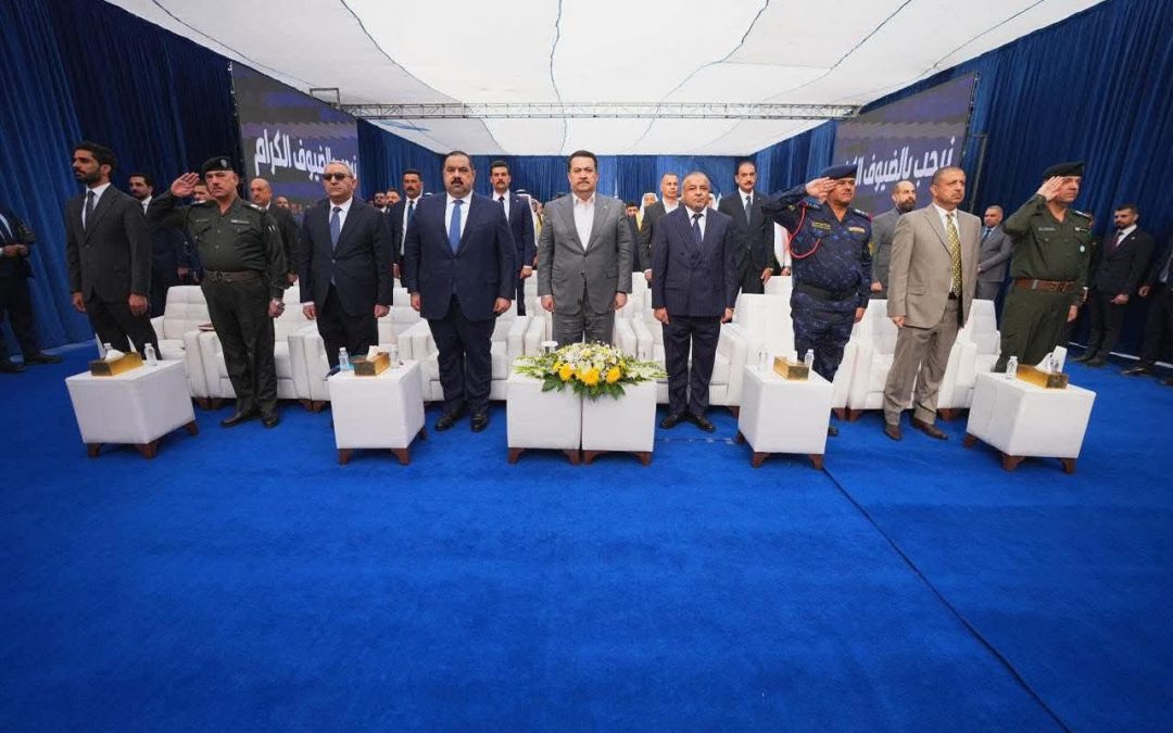 رئيس الوزراء ومحافظ صلاح الدين يطلقان الأعمال التنفيذية لمشروع ماء بيجي الاستراتيجي