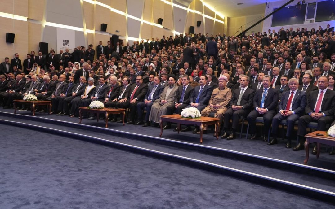 محافظ صلاح الدين،يشارك في أعمال منتدى السلام والأمن في الشرق الأوسط (MEPS 2025) في دهوك. بحضور القيادات السياسية وممثل الأمين العام والدول العربية والأجنبية