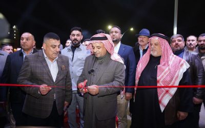 محافظ صلاح الدين يفتتح شارع جليل القصاب في حي القادسية بتكريت
