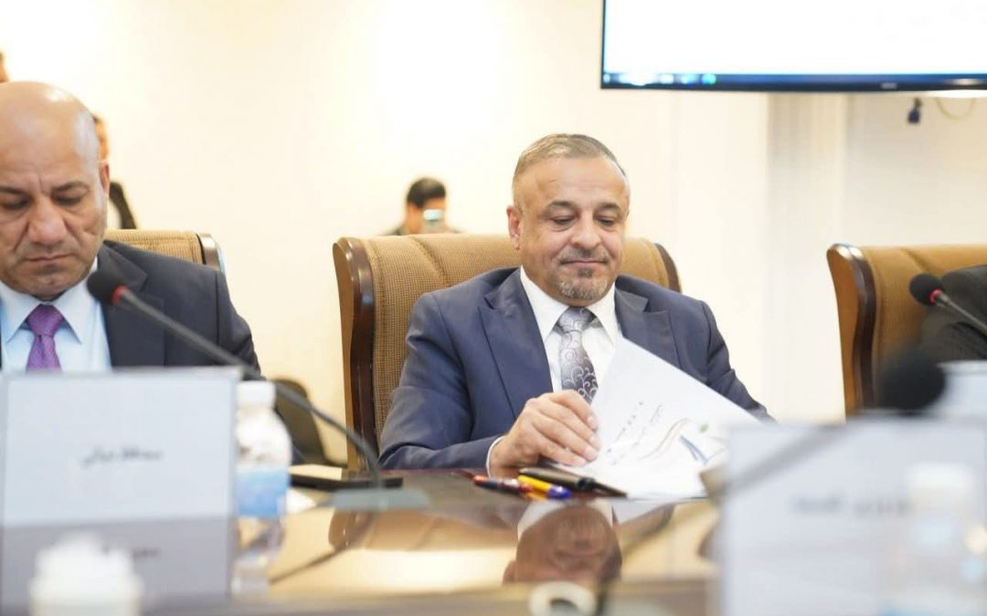 محافظ صلاح الدين يشارك في اجتماع صندوق إعادة إعمار المناطق المتضررة ويؤكد حاجة المحافظة لجهود استثنائية