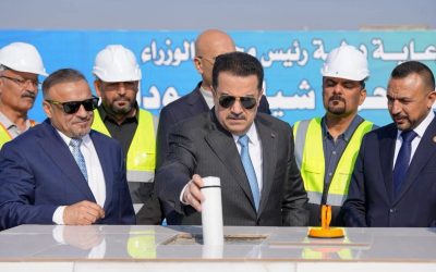 رئيس مجلس الوزراء ومحافظ صلاح الدين يطلقان الأعمال التنفيذية لمشروع حي سبع الدجيل