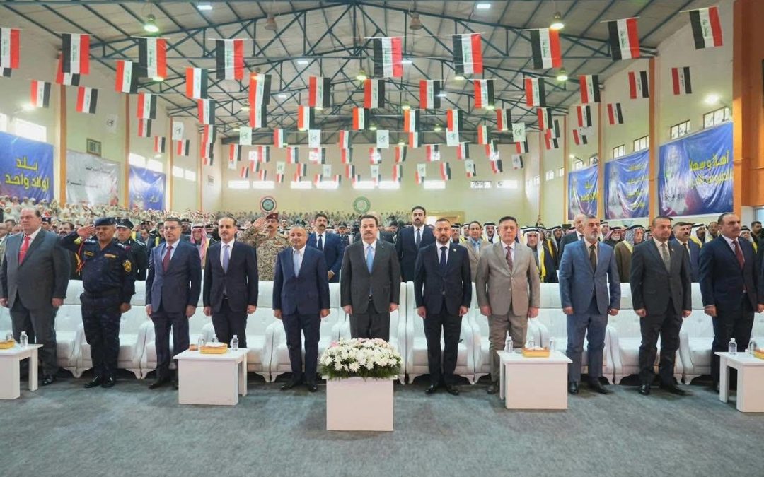 رئيس مجلس الوزراء ومحافظ صلاح الدين يشاركان في مهرجان بلد الصمود . تعزيز للروح الوطنية والتضامن مع أهالي المناطق المحررة